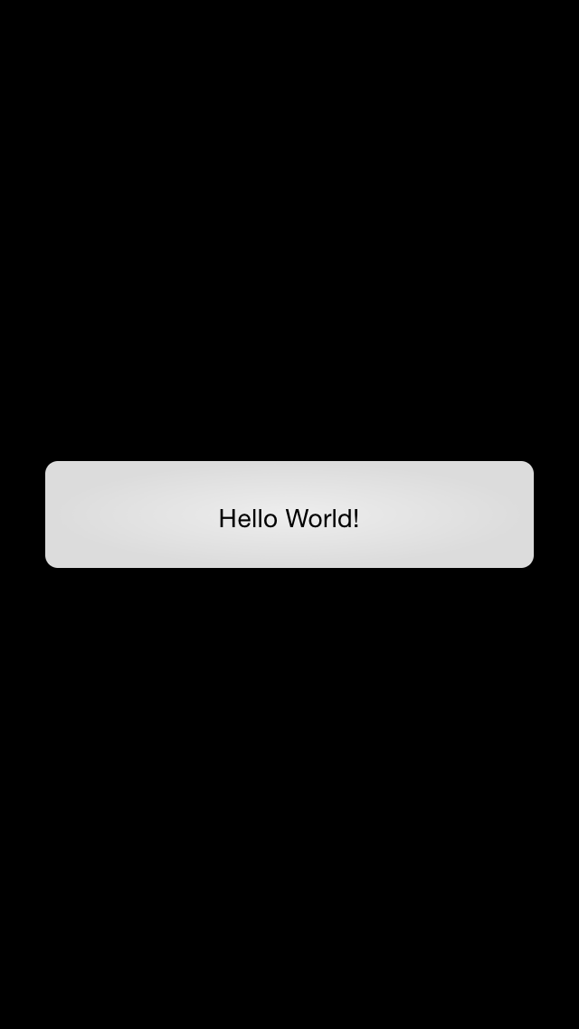 RubyMotion Hello World